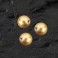 Glaswachsperle 3mm gold