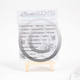 Kreativsüchtig Clearstamp Set "Schöner Herbst"