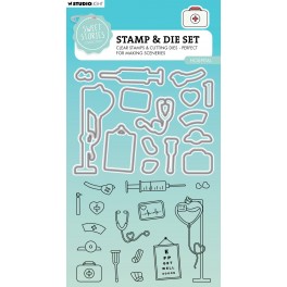 Studio Light Sweet Stories Stamp & Cutting Die Hospital