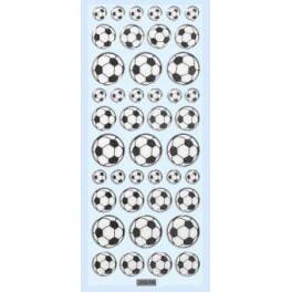 Glossy-Sticker Fußball