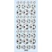 Glossy-Sticker Fußball