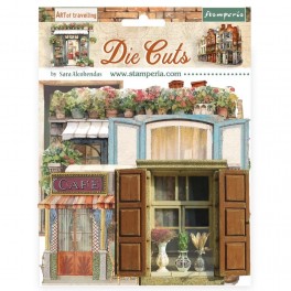 Stamperia Art of Travelling Die Cuts
