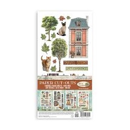 Stamperia Art of Travelling 6x12 Inch Paper Cut-outs