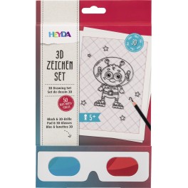 3D-Zeichen-Set