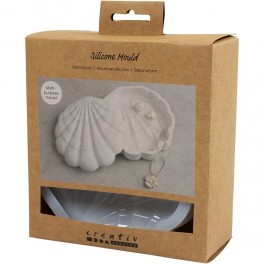 Silikonform Muscheldose