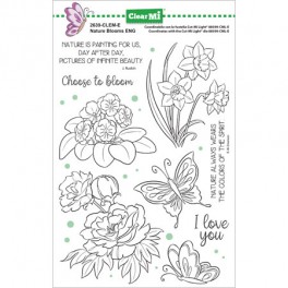 Clear Stamp Set "Nature Blooms" ENG