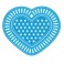 Schneideschablone "Laced Heart"