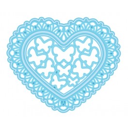 Schneideschablone "Fluttering Heart"
