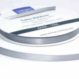 Vaessen Creative • Satinband 6mm Silber