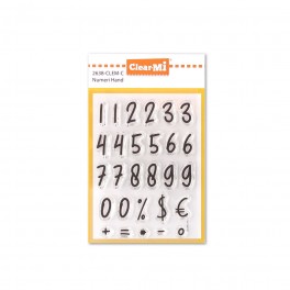 Clear Stamp Set "Zahlen Hand"