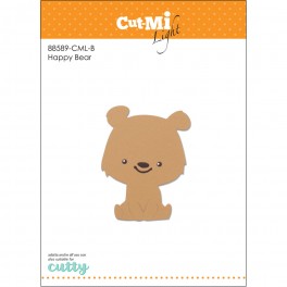 Schneideschablone "Happy Bear"