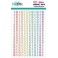 Carlijn Design Glitter Enamel Dots Pastel Rainbow