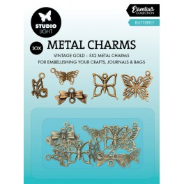 Studio Light Essentials Metal Charms Butterfly