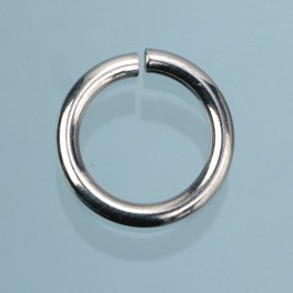 Ösen rund, 4,8mm, silberfarbig