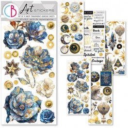 Ciao Bella Celestial Transparent Adhesive Sheets