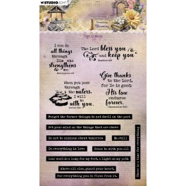 Studio Light Growing & Blooming Clear Stamp Give Thanks