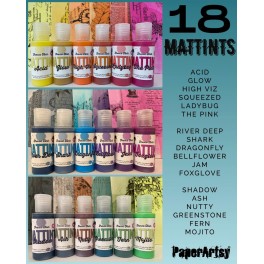 Paper Artsy Mattints 18er Bundle