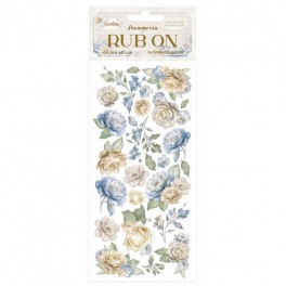 Stamperia Rubbelsticker Timeless Rub-On Flowers