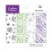 Crafter's Companion Luxury Foiled Acetate Pack 8x8 Inch Trick or Treat