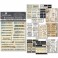Ciao Bella Little Words Mixed Media Stickers