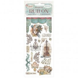 Stamperia Rubbelsticker Venice City of Art Rub-On Masks