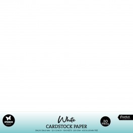 Studio Light White 12x12 Inch Cardstock Paper