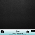 Studio Light Black 12x12 Inch Cardstock Paper