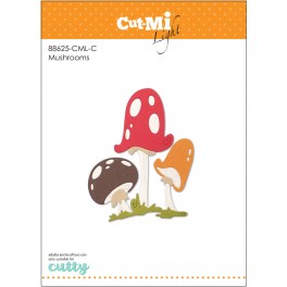 Schneideschablone "Pilze"