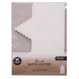 Studio Light Canal House Christmas Die-cut Paper Houses