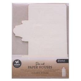 Studio Light Classic House Christmas Die-cut Paper Houses