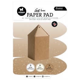 Studio Light Gift Box Gift Box Paper Pad