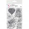 Ciao Bella Winter Season 6x8 Inch Clear Stamps December Night