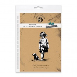 Katy Sue Design Andy Skinner Pre Cut Rubber Stamp Set Best Friends