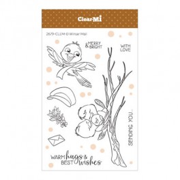 Clear Stamp Set "Winter Mail"