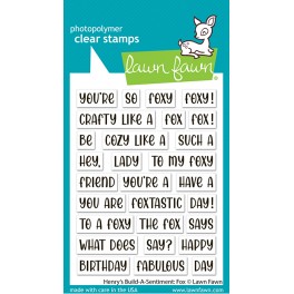 Motivstempelset "Henrys Build a Sentiment Fox"