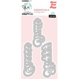 Studio Light Wordz EN Essentials Cutting Die