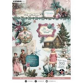 Studio Light Christmas Blush Die-cut Paper Elements