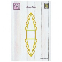 Nellie`s Choice Shape Die Christmas Tree Box 