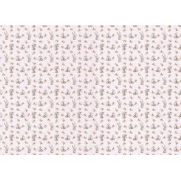 Buchbinderleinen Princess Secrets Binding Linen Bunnies 70x50cm