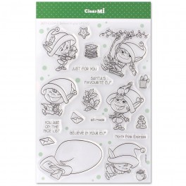 Clear Stamp Set "Believe in your Elf" ENG
