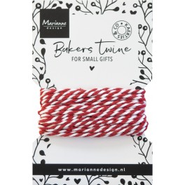 Marianne Designe Decorations Bakers Twine Red/White