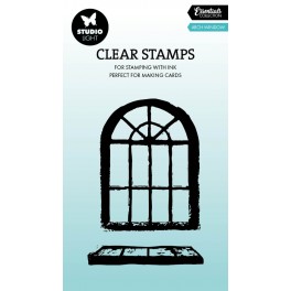 Studio Light Arch Window Essentials Clear Stamp