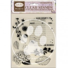 Stamperia Quiet Days Clear Stamp Hydrangea