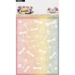 Studio Light Dragonfly Dreams Embossing Folder Dragonfly