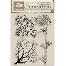 Stamperia Herbarium Silvae Clear Stamp Tree Branches