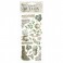 Stamperia Rubbelsticker Herbarium Silvae - Tea Time
