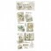 Stamperia Rubbelsticker Herbarium Silvae - Botanical Books