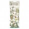 Stamperia Rubbelsticker Herbarium Silvae - Bridge