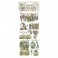Stamperia Rubbelsticker Herbarium Silvae - Lavender
