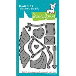 Schneideschablonen "Build a Critter - Valentine Accessories"